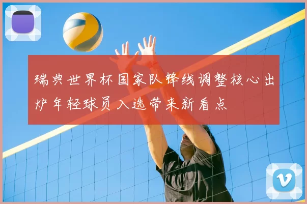 瑞典世界杯国家队锋线调整核心出炉年轻球员入选带来新看点