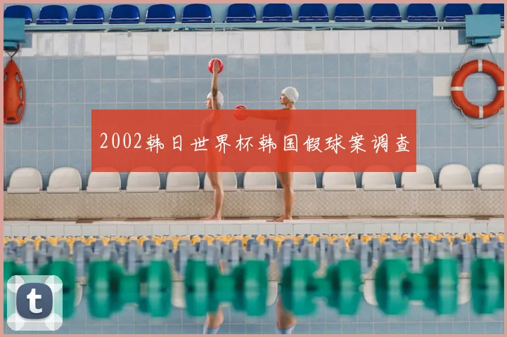 2002韩日世界杯韩国假球案调查